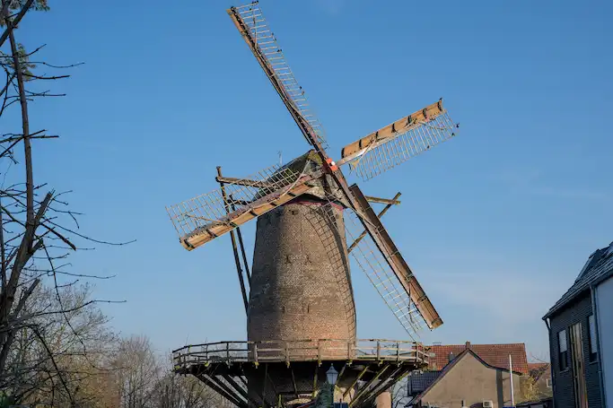 Das Foto zeigt die alte Mühle in Xanten
