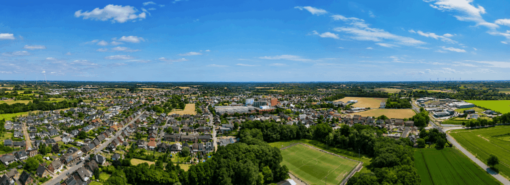 Luftbild Issum